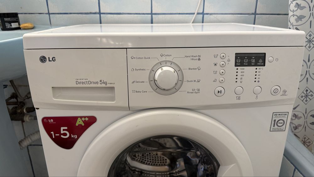Masina de spalat LG F1091LD 5Kg slim