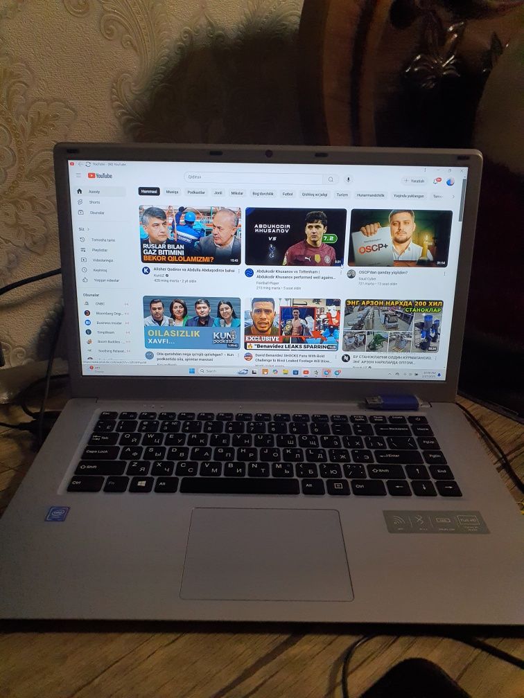 Notebook Rombica ofis ishlari uchun 15 dyum