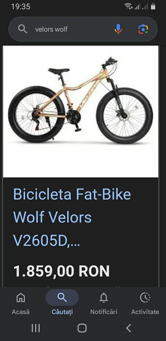 Vand  Fat Bike,roti 26x4.00/Sea la doar 80 cm de sol(buna si pt copii