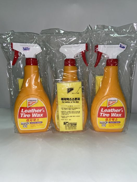 Полироль универсальный Кенгуру для кожи резины пластика пластмассы