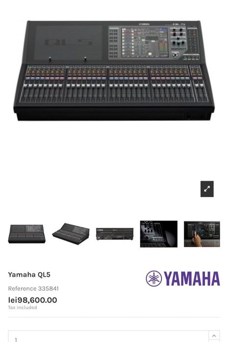 Mixer scenă Yamaha QL5
