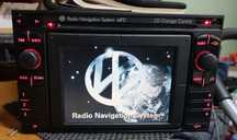 Navigatie VW MFD original VW Bora Golf 4 Polo T5 cu manual si cod