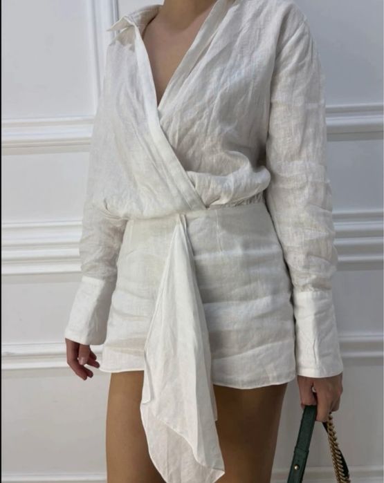 Pnk rochie din material in 100%