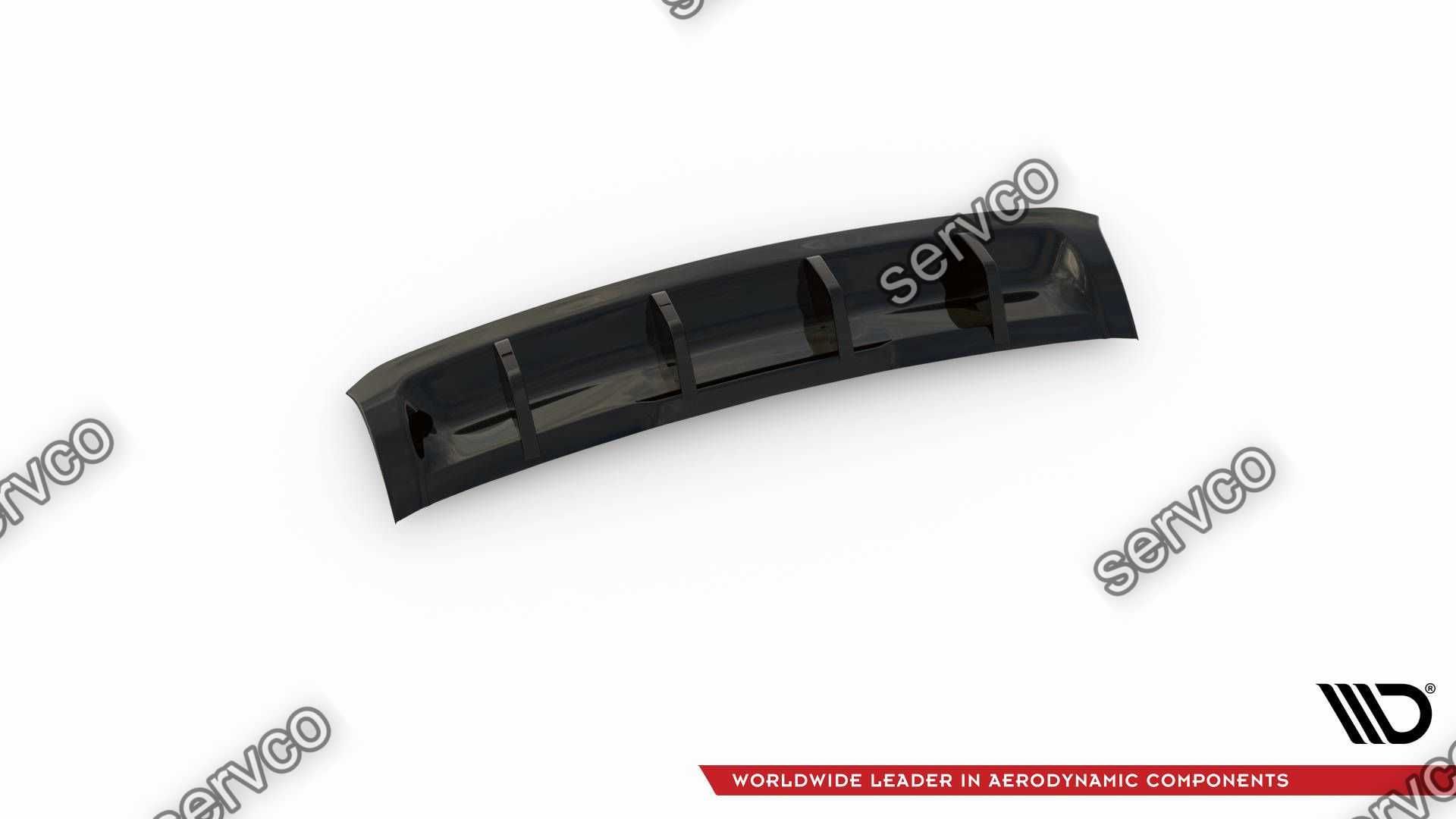 Difuzor bara spate Porsche Cayenne Mk2 2010-2014 v1 - Maxton Design