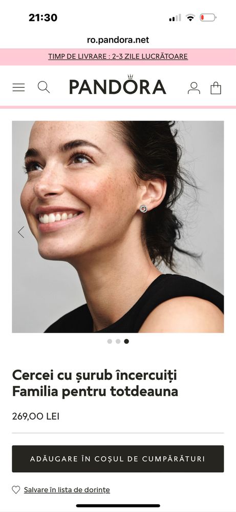 Cercei Pandora cercuri inlantuite