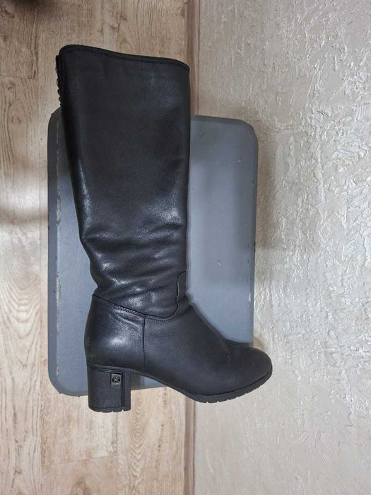 Сапоги жен. Covani, кожа, зима