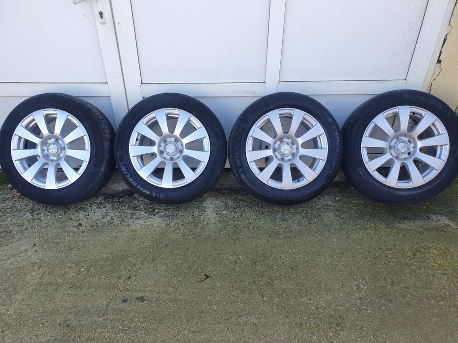 Jante aliaj 16 Mercedes C Klasse ,E Klasse , 5x112 ,anvelope 205 55 16
