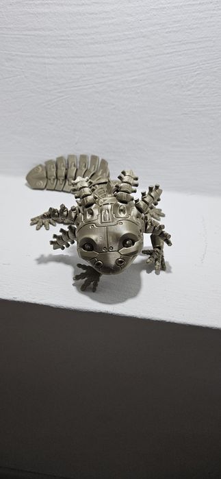 Jucarie 3d flexibila Robot Axolotl