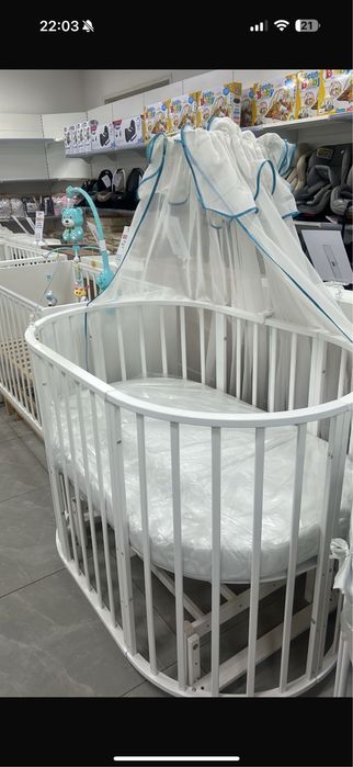 Детская кроватка новая, в коробке