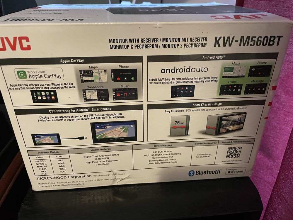 Navigatie casetofon auto Jvc nou sigilat