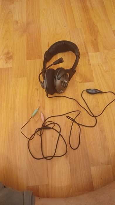 Căști Hama cu microfon si Panasonic