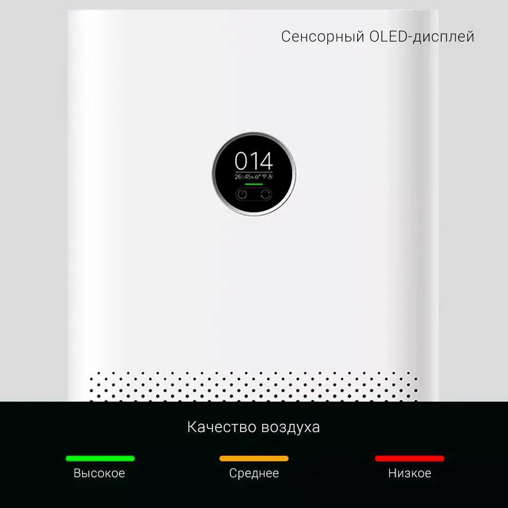 Очиститель воздуха напольный Xiaomi Mi Smart Air Purifier 4 Pro EU