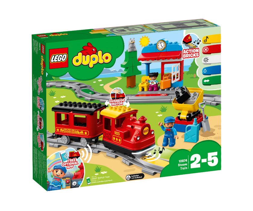 LEGO DUPLO Товарен влак 10875, 105 части