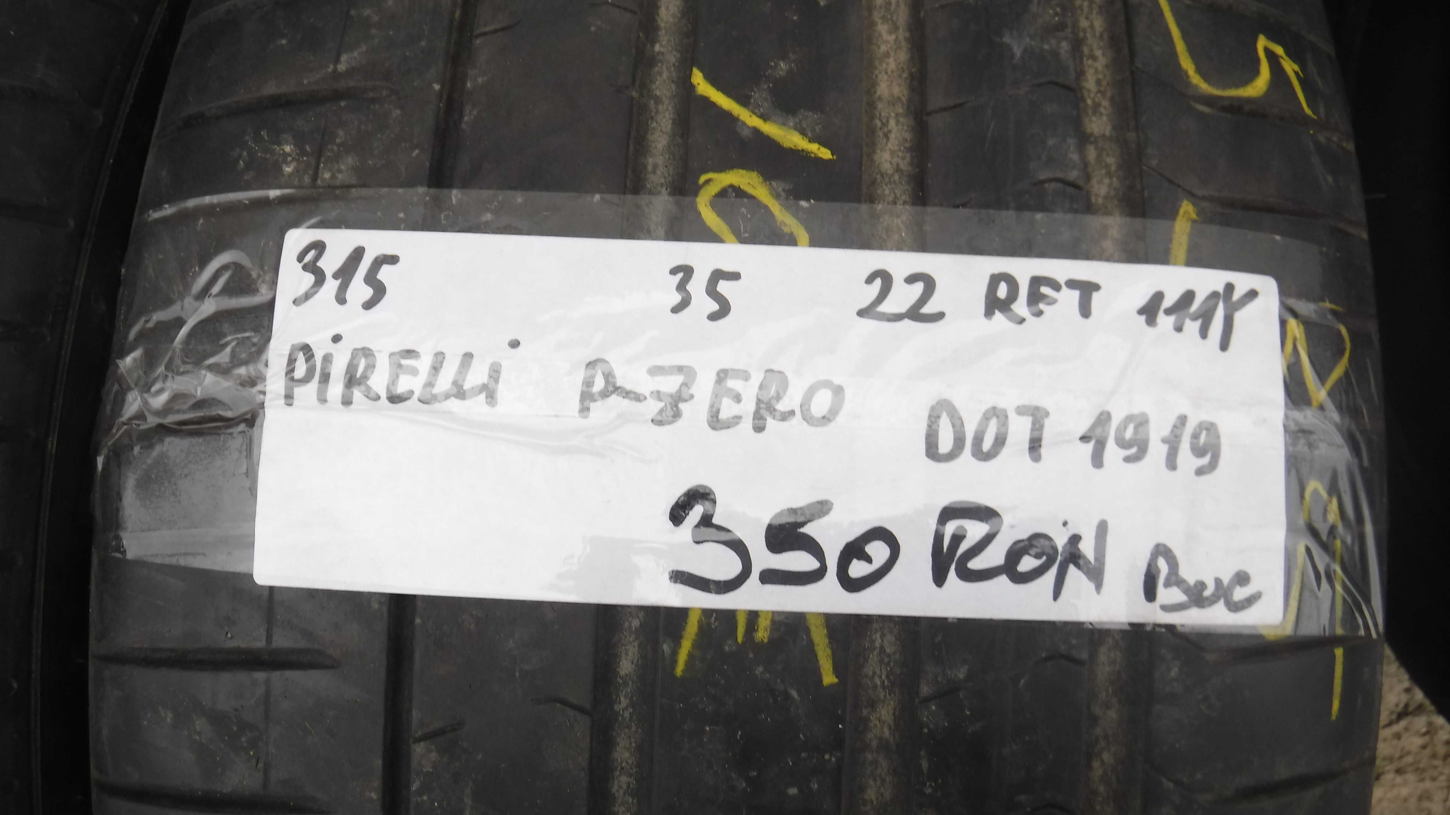 315 35 22 vara Pirelli P Zero RFT 111Y Dot 1919