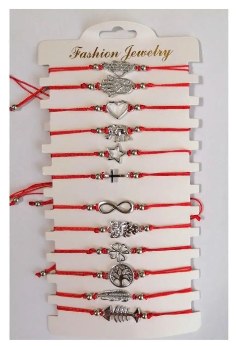 Браслеты "Красная нить"