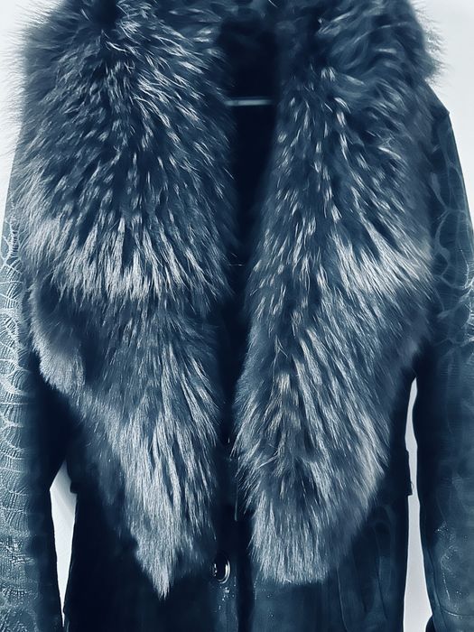 Cojoc natural cu blana superb