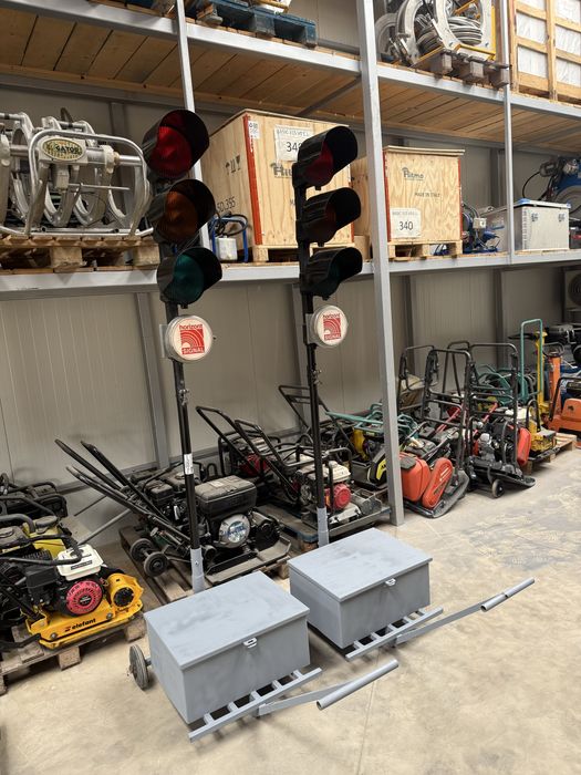 Semafoare constructii / santier Horizont Signal nemtesti