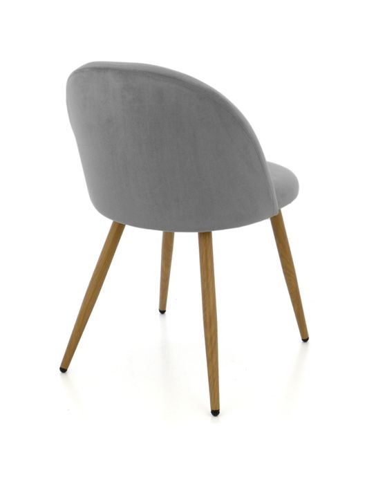 Scaun living/tapitat gri nou