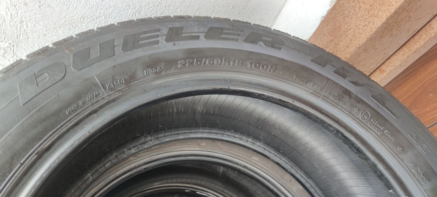 Летни гуми Bridgestone Dueler H/L 225 60 18 Дот 17