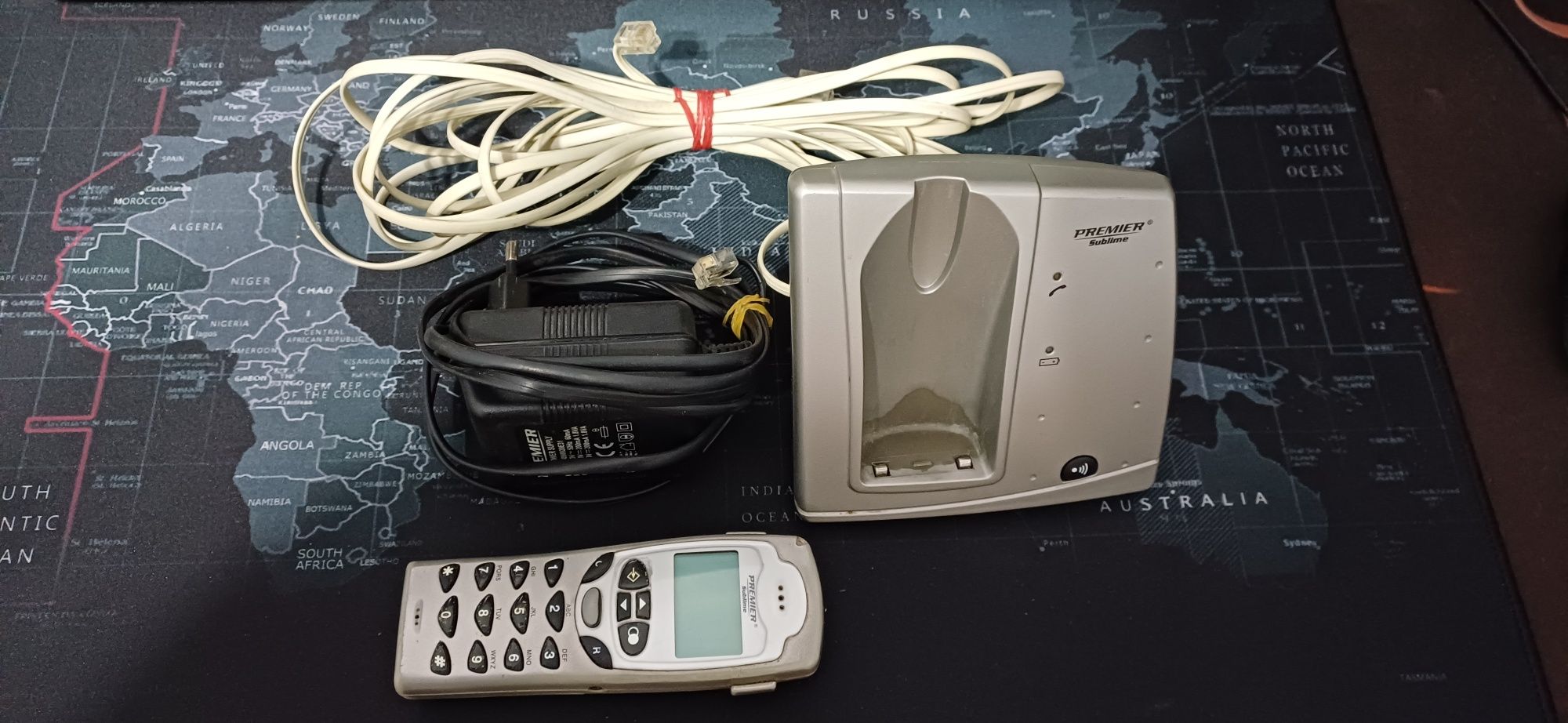 Радио домашний телефон стационарный без проводной Premier Sublime
