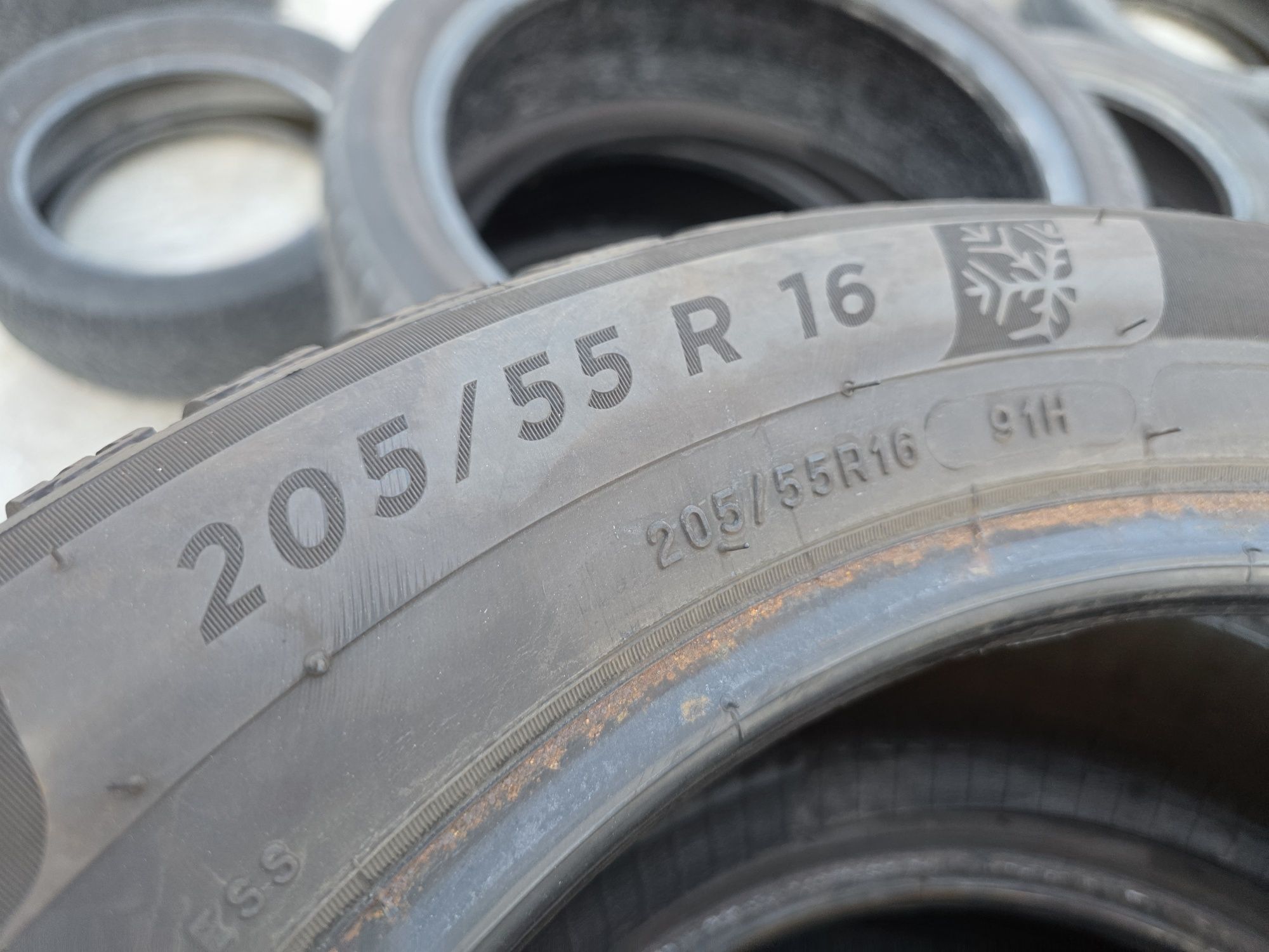 4бр Зимни гуми 205 55 16 - Michelin DOT 2022