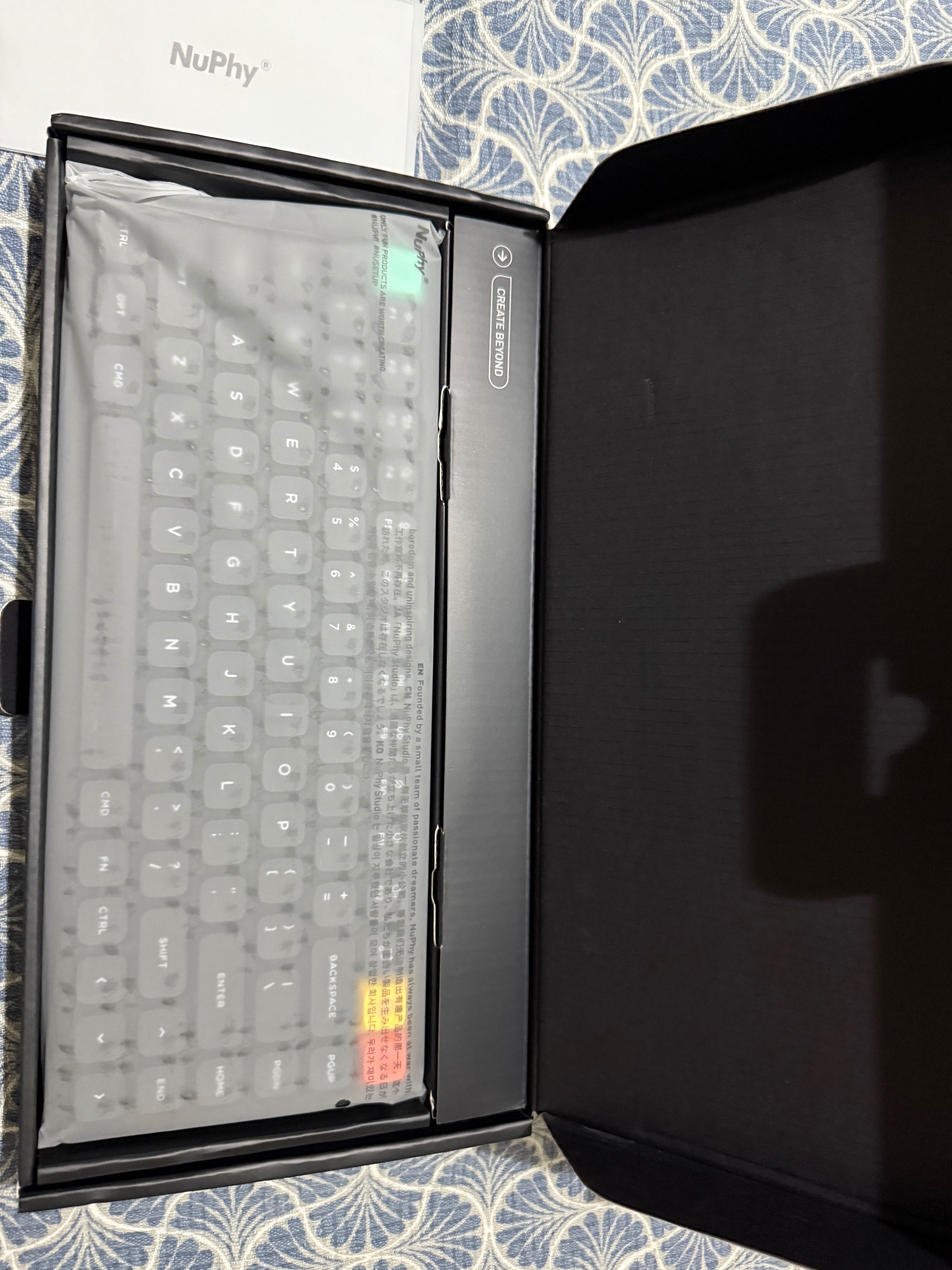 Продается новая клавиатура Nuphy Air 75 V3
