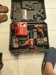 Винтоверт комбиниран и импакт  Milwaukee 18V Милуоки с две батерии