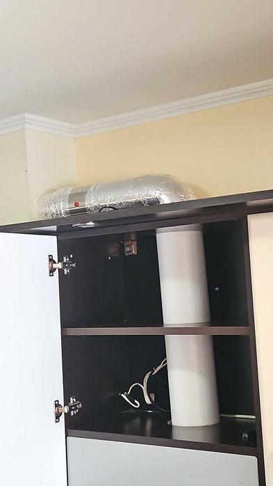 Автоматична клапа за аспиратор  Ф125 с опция за монтаж