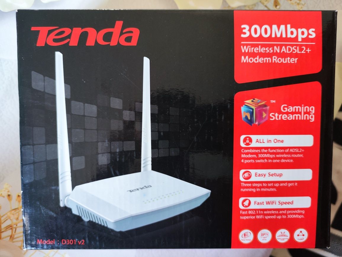 Tenda wifi modem ADSL