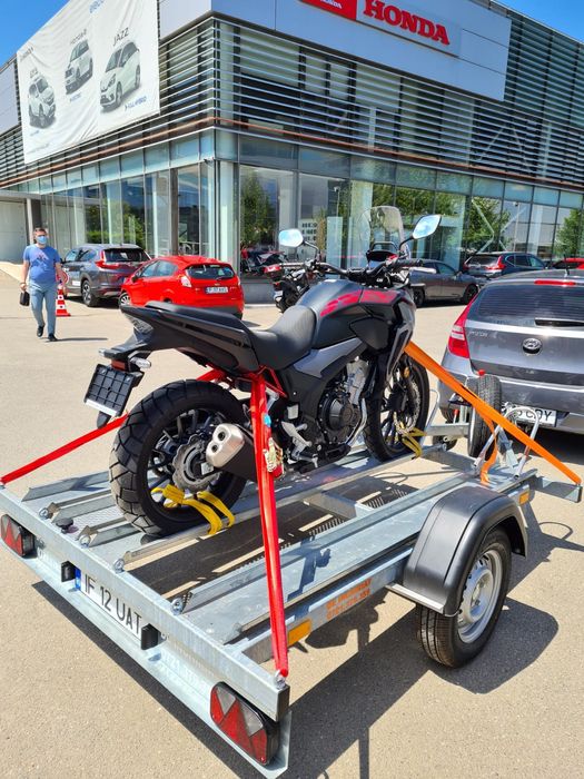 Închiriere remorca moto  2,2m/1,45m-3 pozitii | remorca moto de inchir