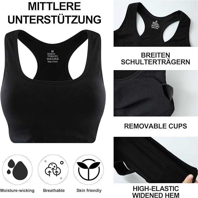 Bustiera sport fara cusaturi, sutie sport elastic TRANS GRATUIT