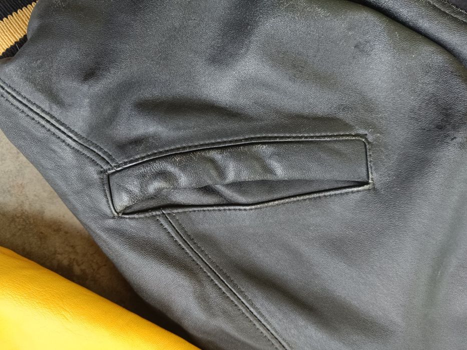 Uncle Sam мъжко кожено яке винтидж уникално М