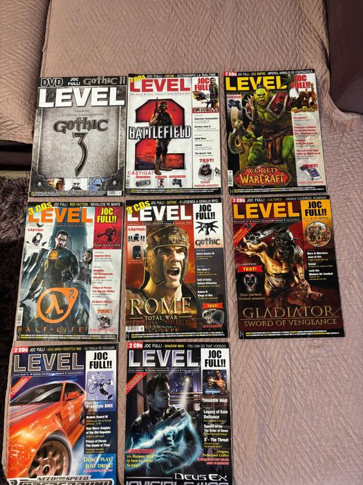 Vand Reviste Level editii 2001 - 2005