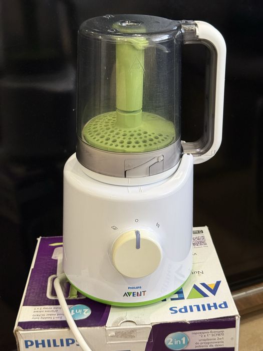 Уред за готвене на пара 2 в 1 Philips Avent