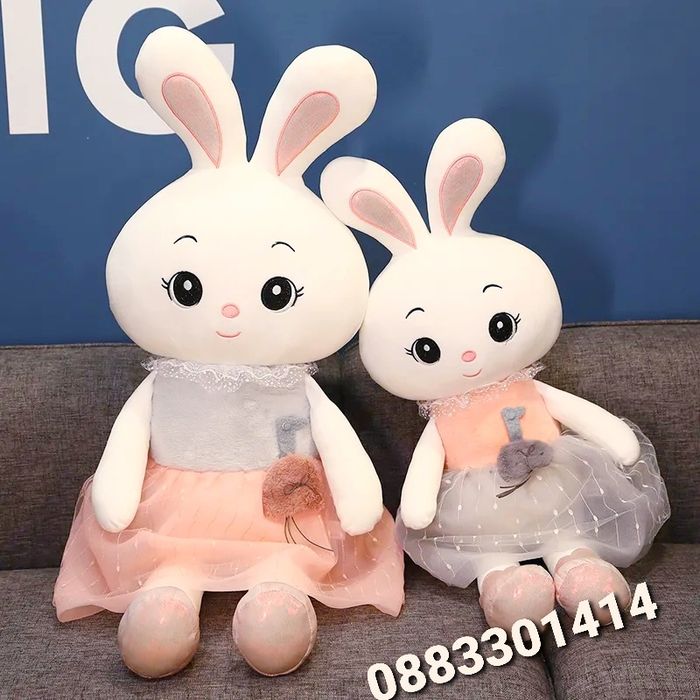 Kawaii зайче с рокля