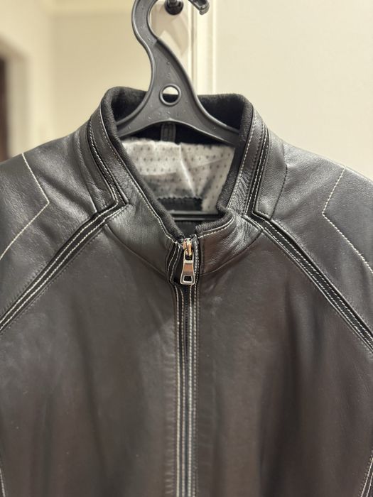 Кожанная куртка мужская