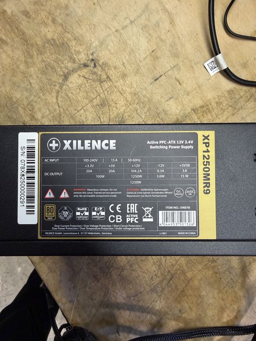Sursa PC 1250W Xilence 80GOLD