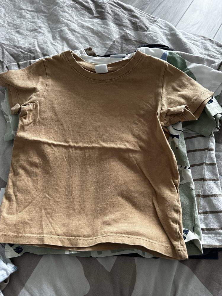 Set 10 tricouri Zara si Hm, marime 92-104