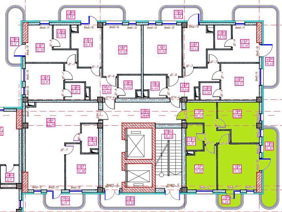 Новостройка ЖК Parkwood 2х ком квартиры в наличий 3 квартиры