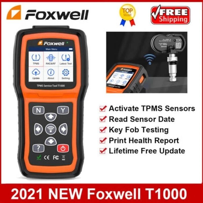 Foxwell T1000 TPMS activator/programator senzori presiune roti