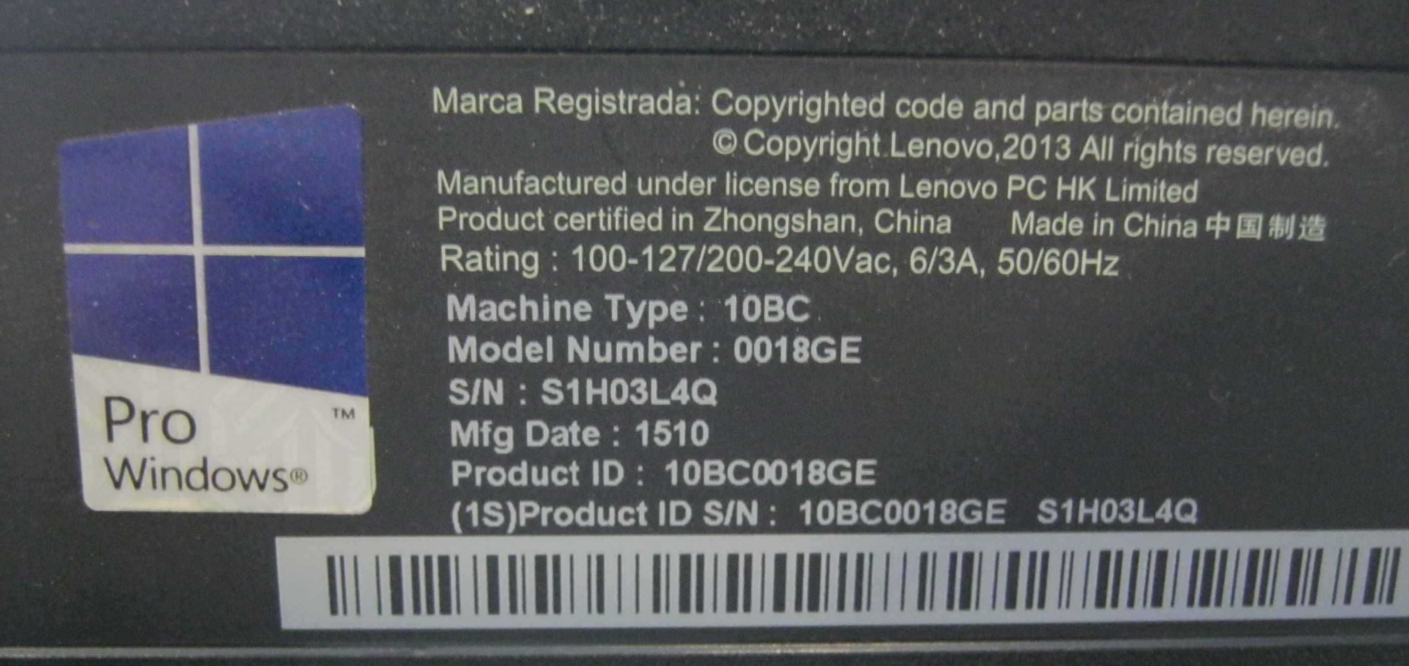 Placa de baza Lenovo AIO ThinCentre M73Z