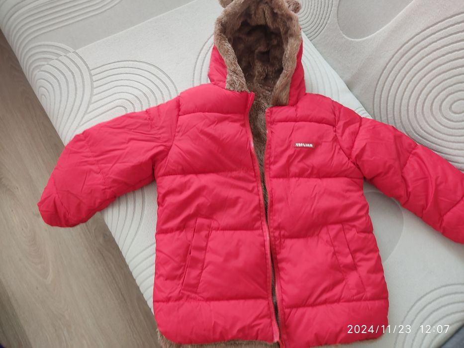 Новая супермягкая куртка на 5-7 лет