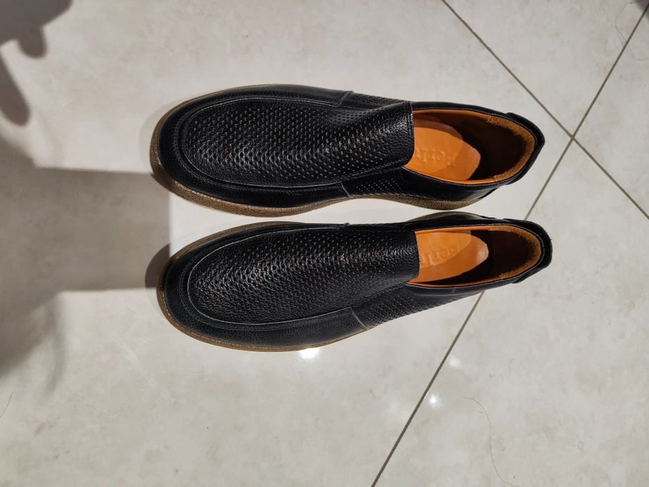 Обувь мужская кожаная