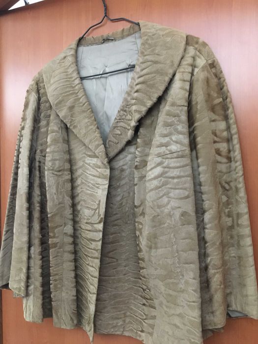 Haina piele vitel exceptionala+cizme