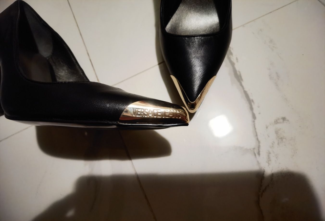 Обувки на ток Versace