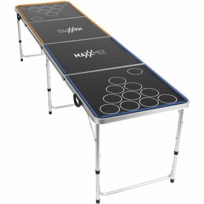 1бр/ MAXXMEE LED Beer Pong маса – парти маса с LED осветление, сгъваем