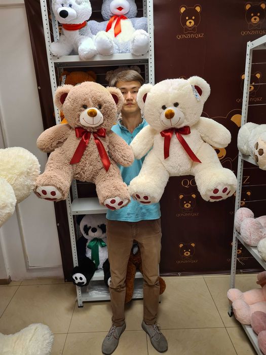 Плюшевые мишки 90 см Европейского качества со скидкой