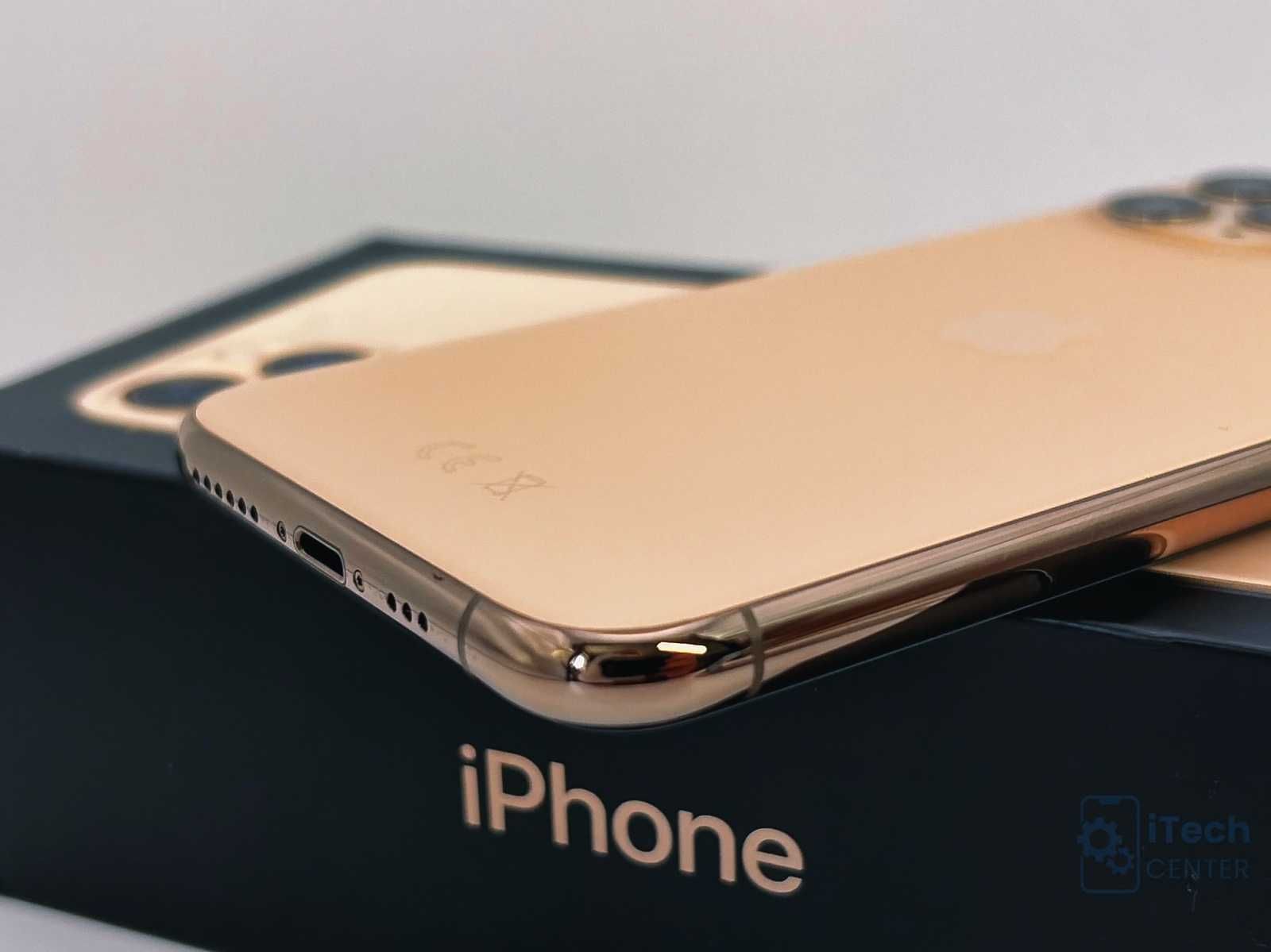 iPhone 11 PRO, 256GB, Gold, 100% батерия, КАТО НОВ, 1г. ГАРАНЦИЯ!
