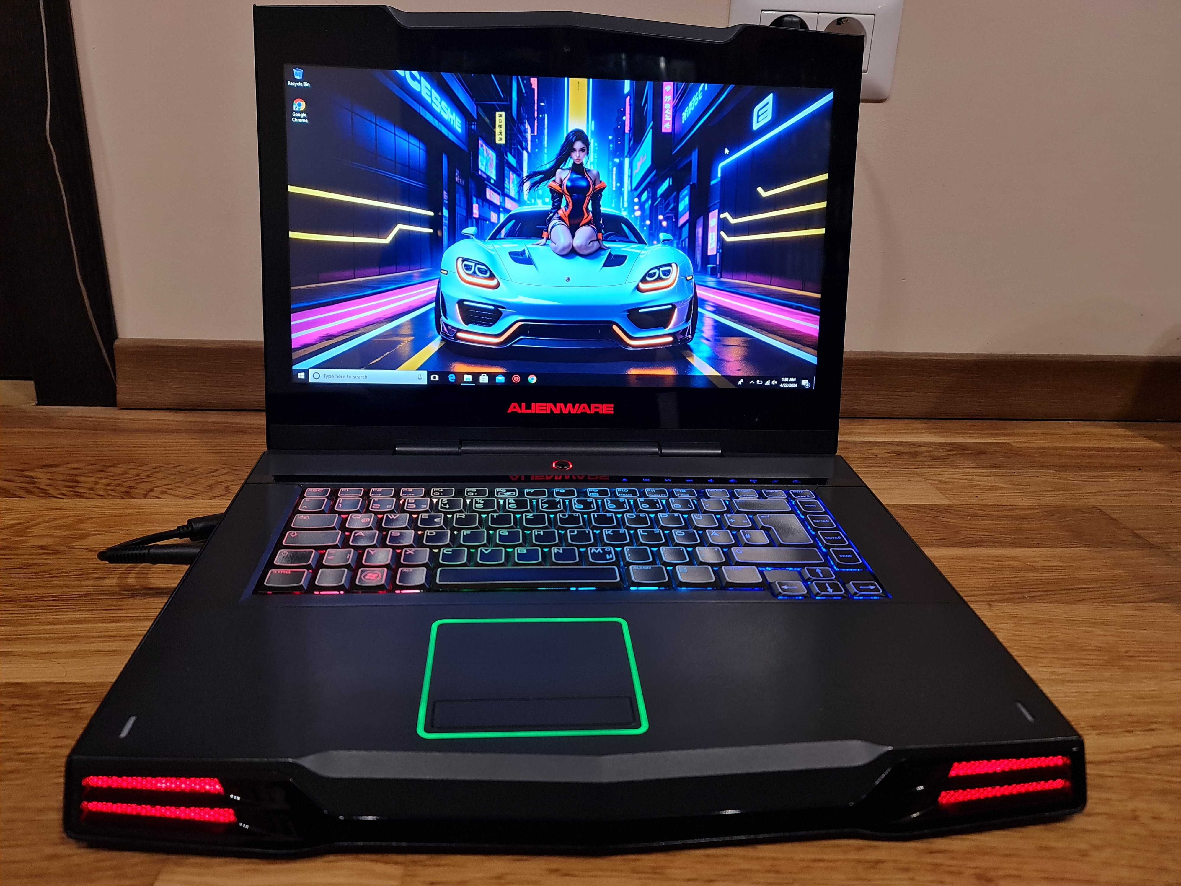 Laptop gaming ALIENWARE 16 ,intel core i7 , video nvidia GTX
