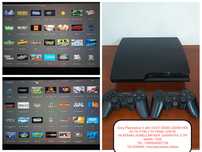 Ps3 slim 320gb +65 игры +гарантия на 3 месяцев